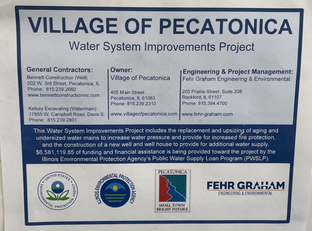 Water & Sewer Information – Village of Pecatonica
